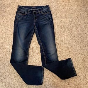 Silver Suki Baby Bootcut Jeans, size 30/33
